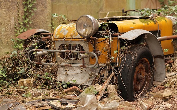 Restoration classic car